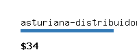 asturiana-distribuidores.com Website value calculator