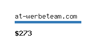 at-werbeteam.com Website value calculator