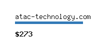 atac-technology.com Website value calculator