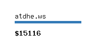atdhe.ws Website value calculator