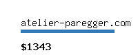 atelier-paregger.com Website value calculator