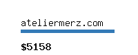 ateliermerz.com Website value calculator