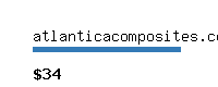 atlanticacomposites.com Website value calculator