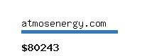 atmosenergy.com Website value calculator