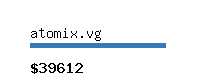 atomix.vg Website value calculator