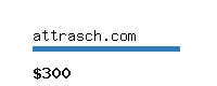 attrasch.com Website value calculator