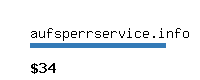 aufsperrservice.info Website value calculator