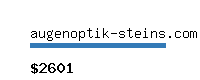 augenoptik-steins.com Website value calculator