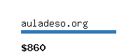 auladeso.org Website value calculator