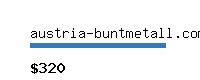 austria-buntmetall.com Website value calculator