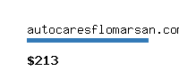 autocaresflomarsan.com Website value calculator