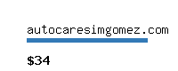 autocaresimgomez.com Website value calculator