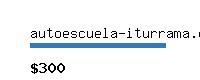 autoescuela-iturrama.com Website value calculator