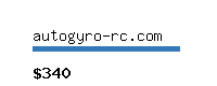 autogyro-rc.com Website value calculator