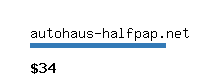 autohaus-halfpap.net Website value calculator