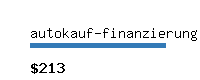 autokauf-finanzierung.com Website value calculator