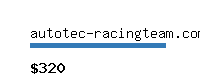 autotec-racingteam.com Website value calculator