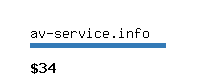 av-service.info Website value calculator