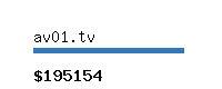 av01.tv Website value calculator