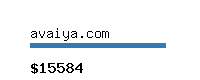 avaiya.com Website value calculator
