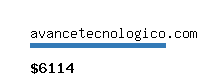 avancetecnologico.com Website value calculator