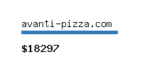 avanti-pizza.com Website value calculator