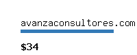 avanzaconsultores.com Website value calculator