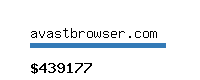 avastbrowser.com Website value calculator