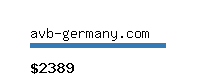 avb-germany.com Website value calculator