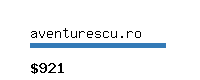 aventurescu.ro Website value calculator
