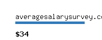 averagesalarysurvey.com Website value calculator