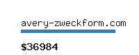 avery-zweckform.com Website value calculator