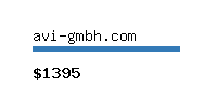 avi-gmbh.com Website value calculator