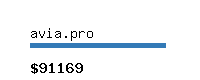 avia.pro Website value calculator