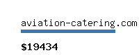 aviation-catering.com Website value calculator