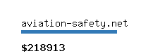 aviation-safety.net Website value calculator