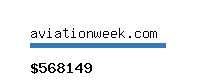 aviationweek.com Website value calculator