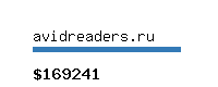 avidreaders.ru Website value calculator