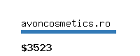 avoncosmetics.ro Website value calculator