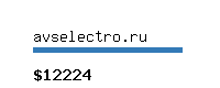 avselectro.ru Website value calculator