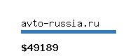 avto-russia.ru Website value calculator