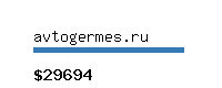 avtogermes.ru Website value calculator