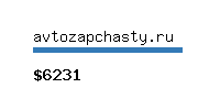 avtozapchasty.ru Website value calculator