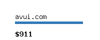 avui.com Website value calculator