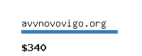 avvnovovigo.org Website value calculator
