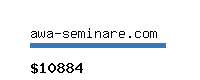 awa-seminare.com Website value calculator