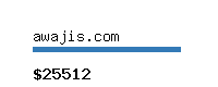 awajis.com Website value calculator