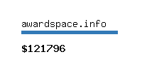 awardspace.info Website value calculator