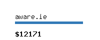 aware.ie Website value calculator