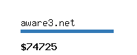 aware3.net Website value calculator